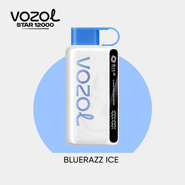 Vozol Star 12000 Blue Razz İce